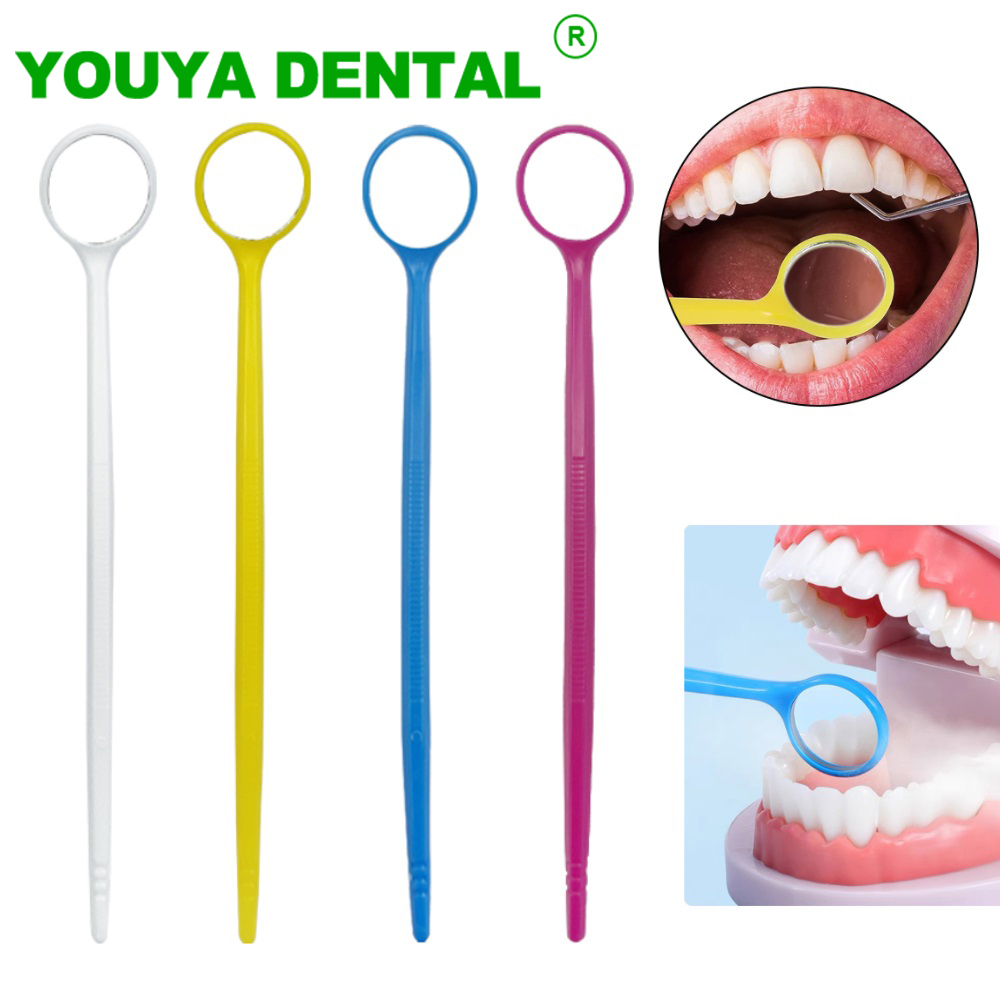 Teeth Whitening Uk - Miroir buccal dentaire jetable en plastique,