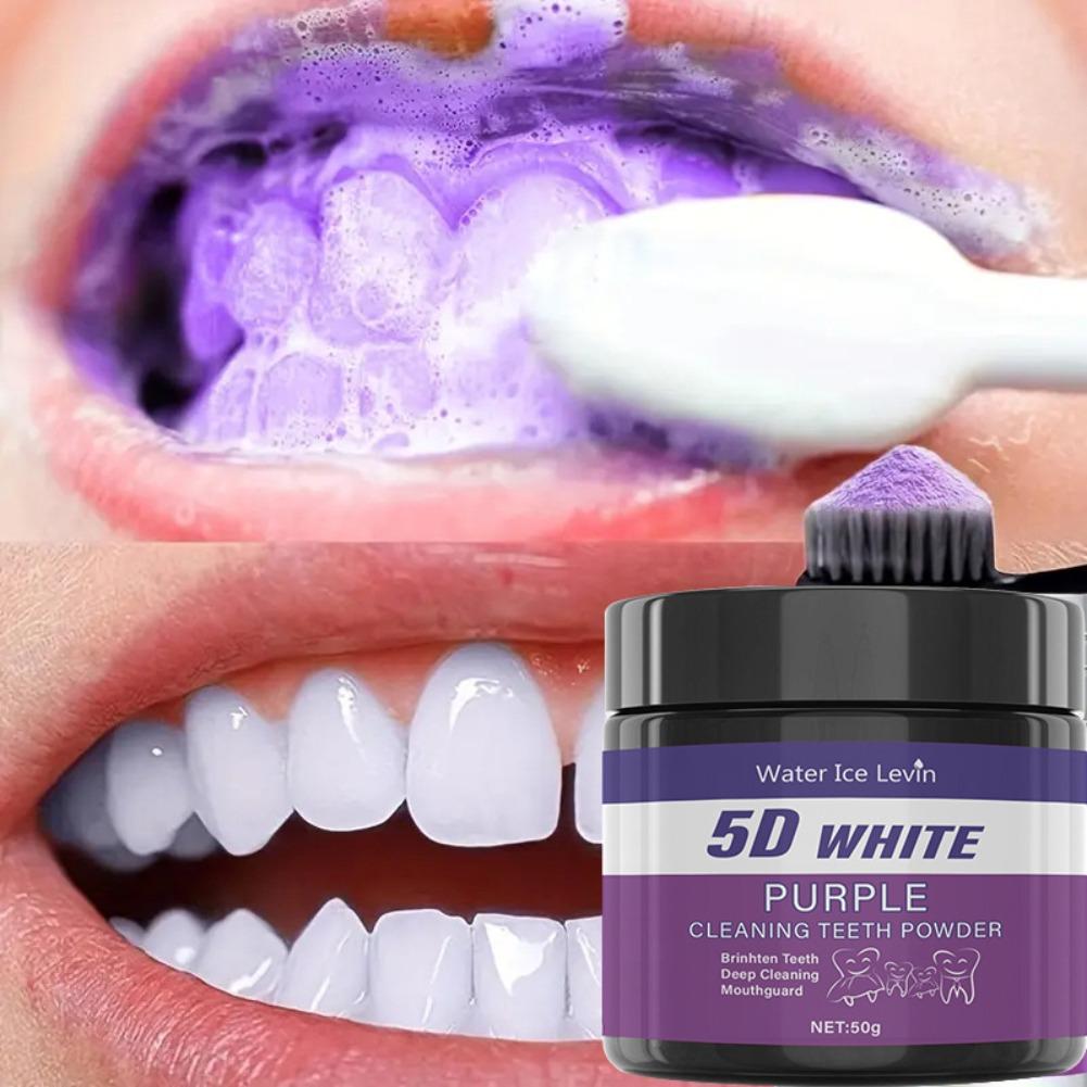Teeth Whitening Powder - Poudre nettoyante pour les dents 5D