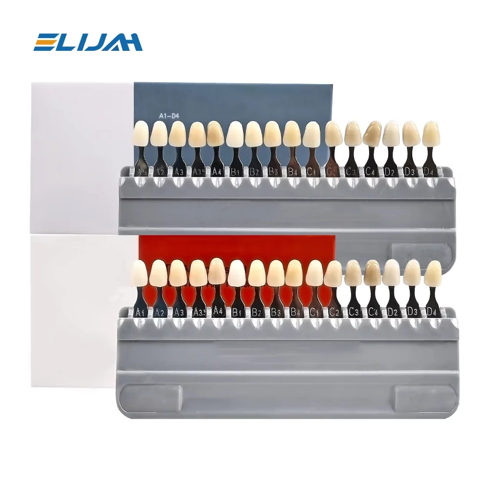 Teeth Whitening Shade Guide - ELIJAH Master Guide d'ombre de blanchiment