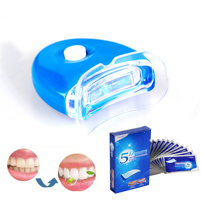 Teeth Whitening Crest - 7 paires 5D Gel bandes de