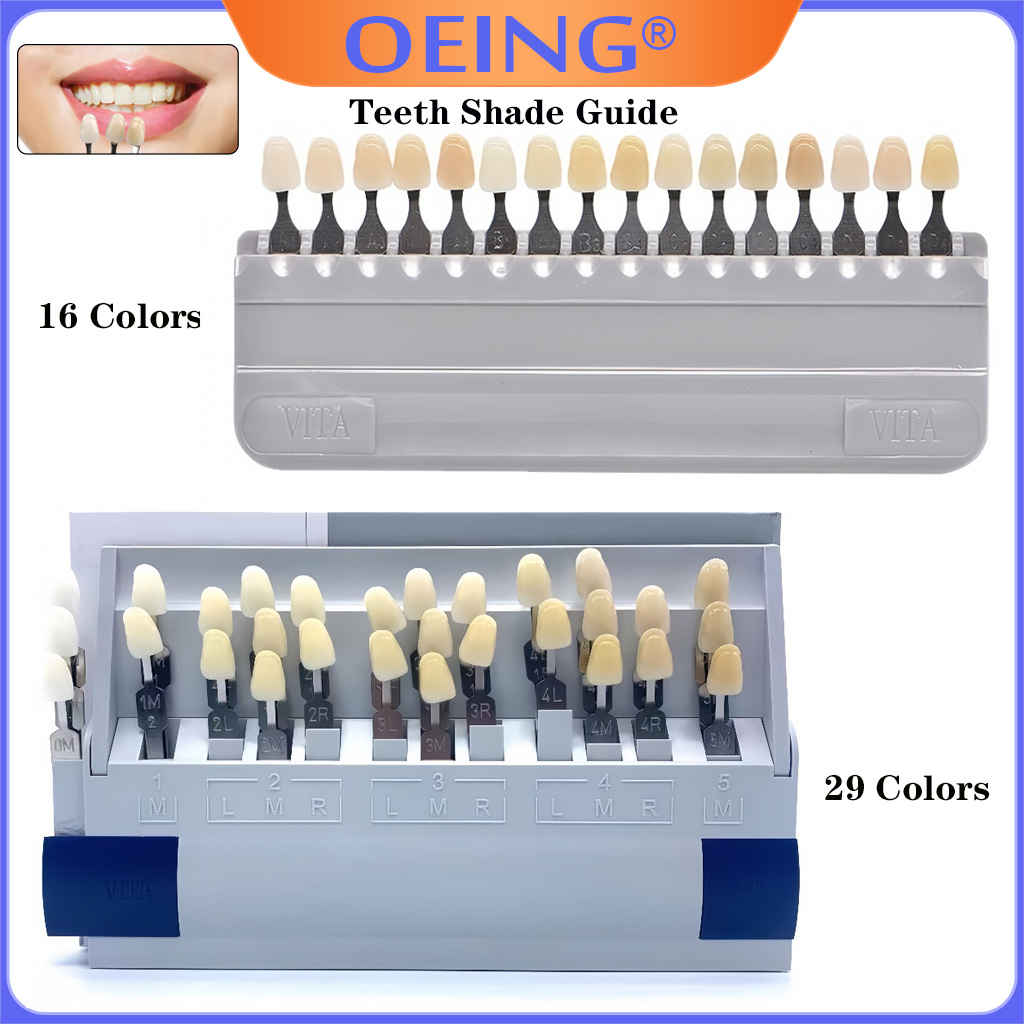 Teeth Whitening Shade Guide - Guide d'ombre dentaire en céramique VITAPAN,