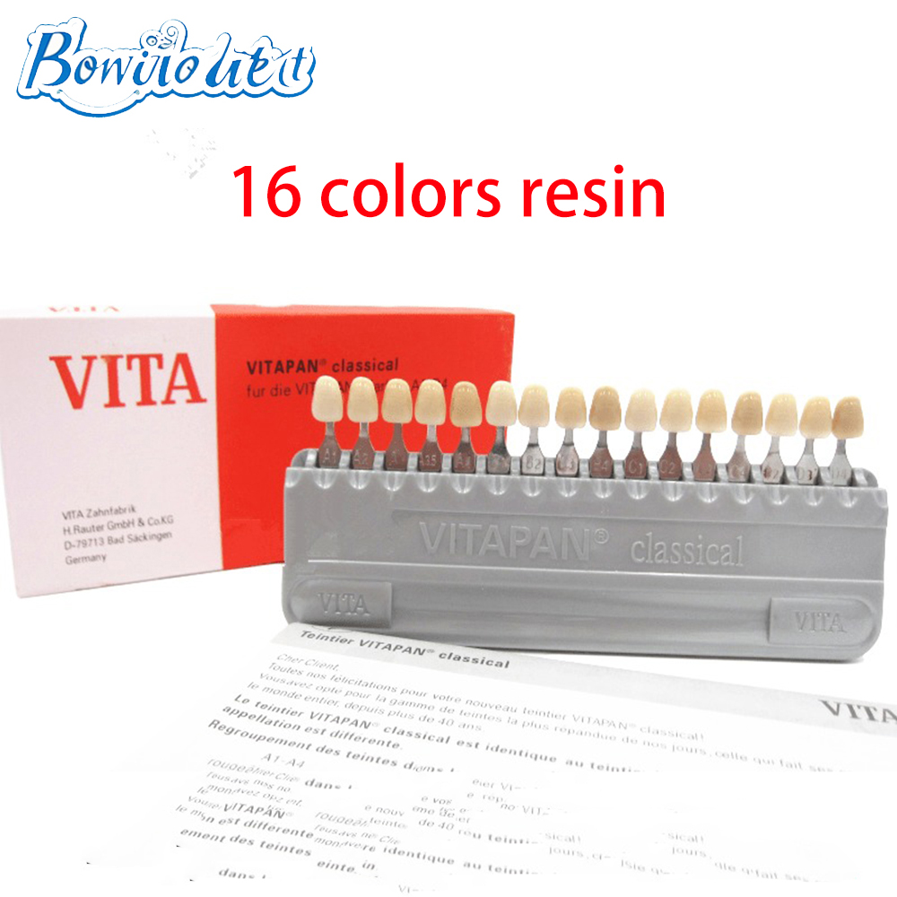 Kit de Blanchiment Dentaire Pr - Teeth Whitening Shade Guide avis et prix