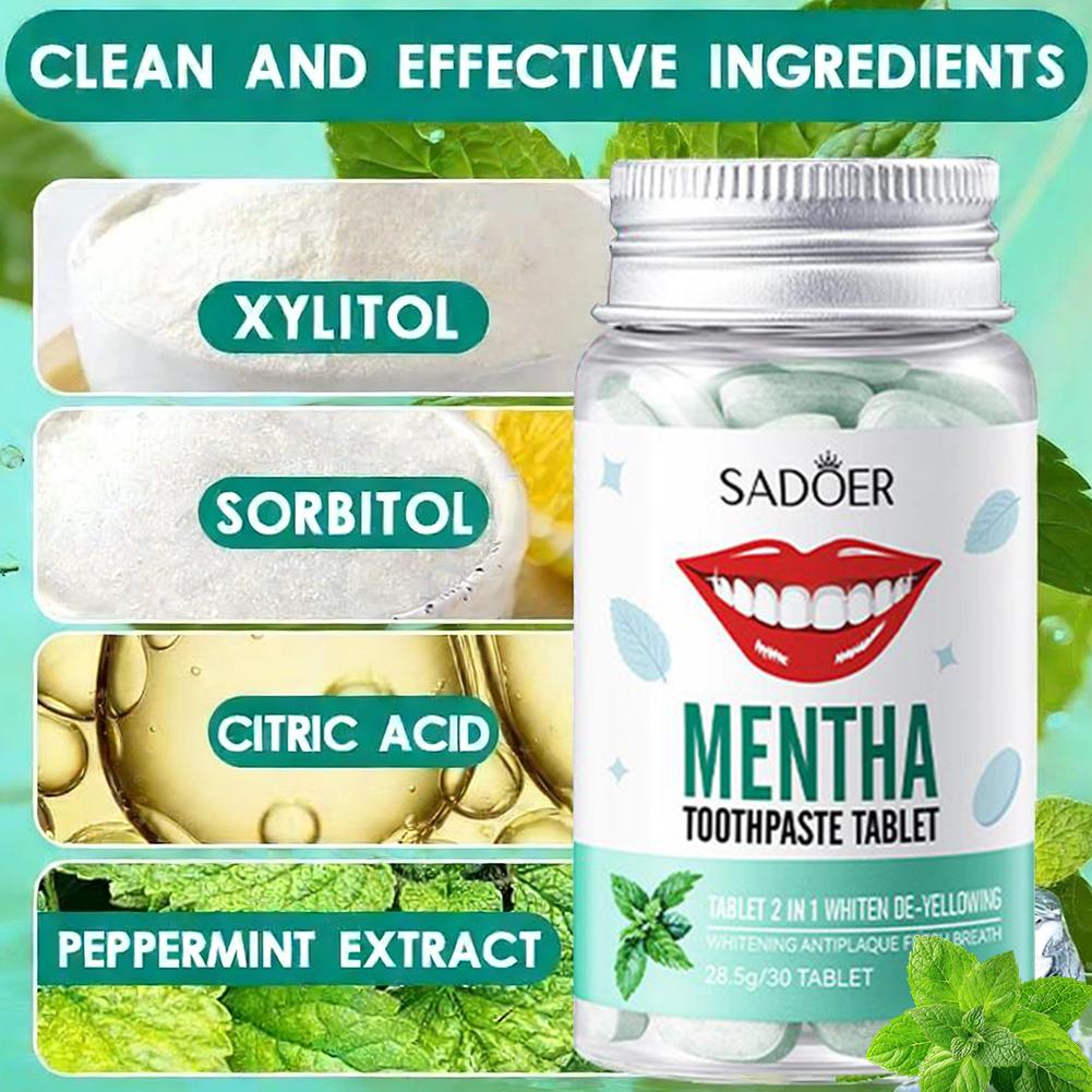 30 Pastilles de Dentifrice Sol - Teeth Whitening Best avis et prix
