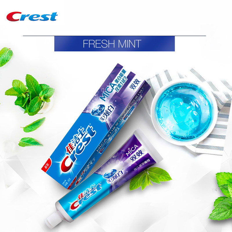 Crest 3D MICA dentifrice fluor - Teeth Whitening Crest avis et prix