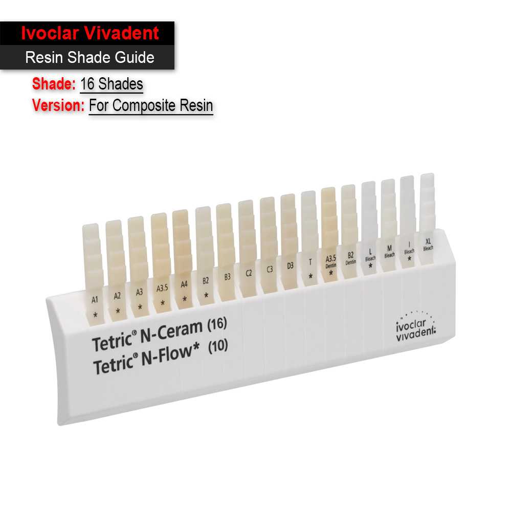 Guide de couleurs dentaire Ivo - Teeth Whitening Shade Guide avis et prix