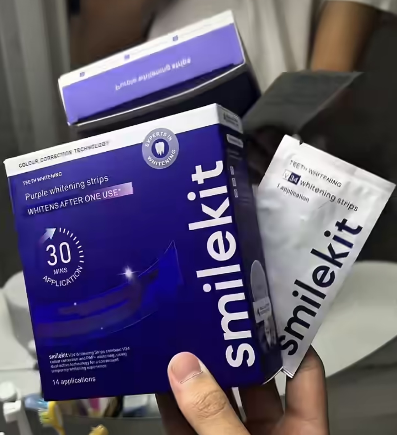 Lot de 7/14 paires de patchs d - Teeth Whitening Crest avis et prix