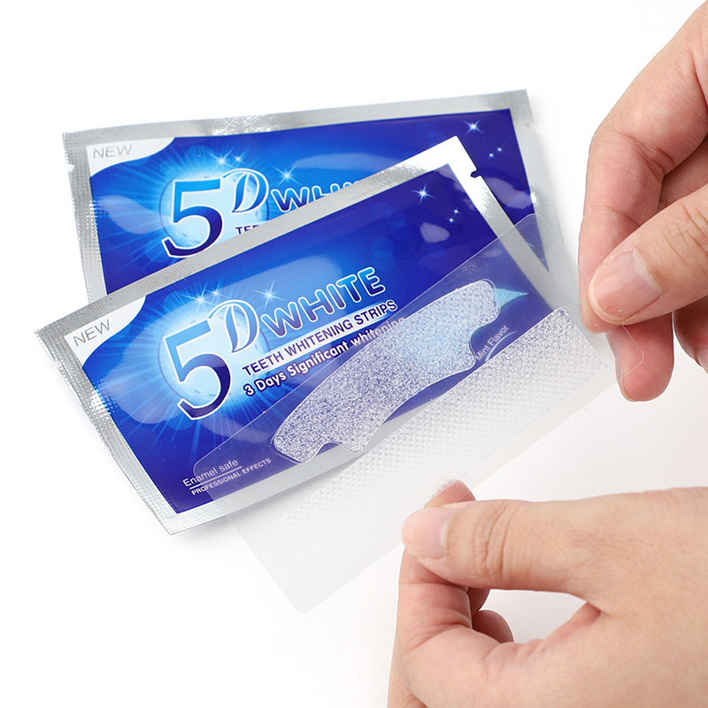 7 paires 5D Gel bandes de blan - Teeth Whitening Crest avis et prix