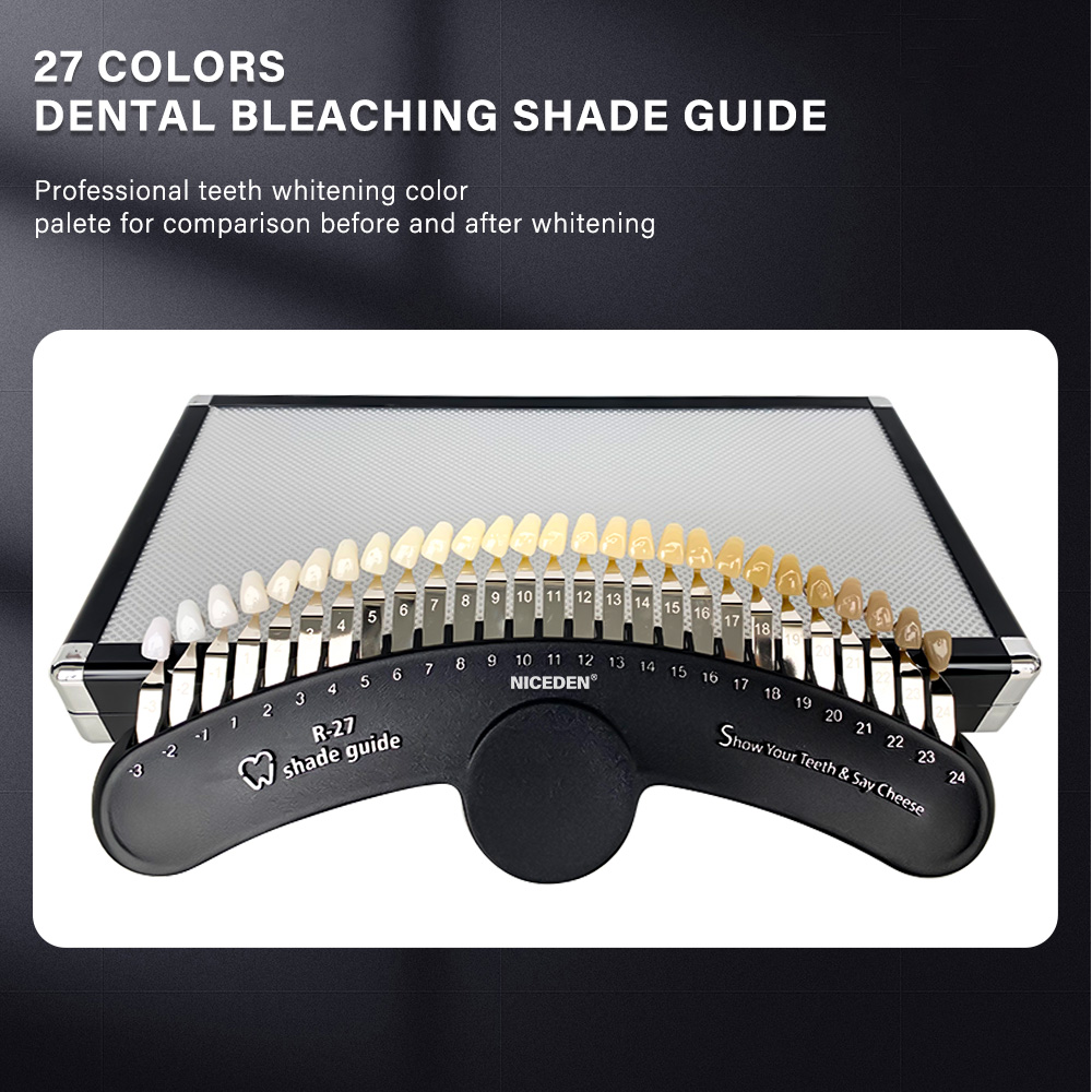 Kit de blanchiment dentaire 27 - Teeth Whitening Shade Guide avis et prix