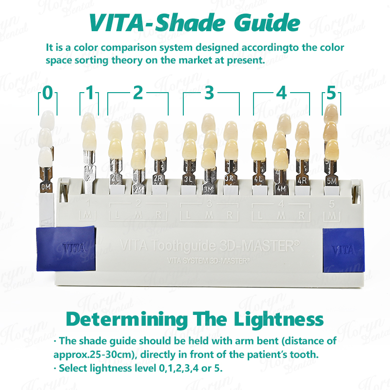Guide de Couleurs Vita 3D Mast - Teeth Whitening Shade Guide avis et prix