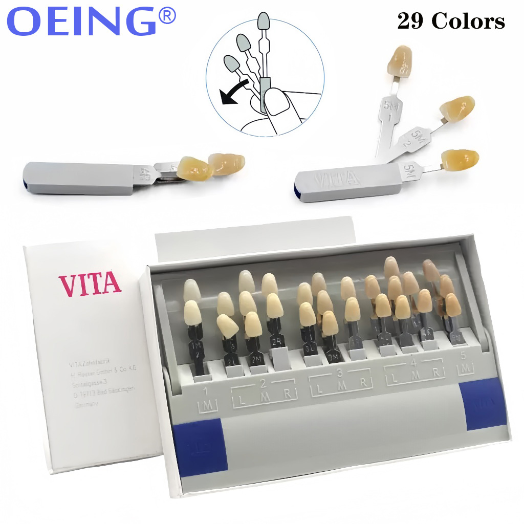 Guide d'ombre dentaire en céra - Teeth Whitening Shade Guide avis et prix