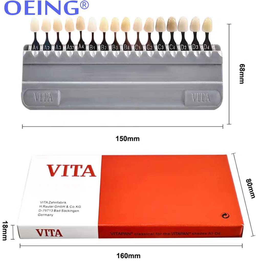 Guide d'ombre dentaire en céra - Teeth Whitening Shade Guide avis et prix