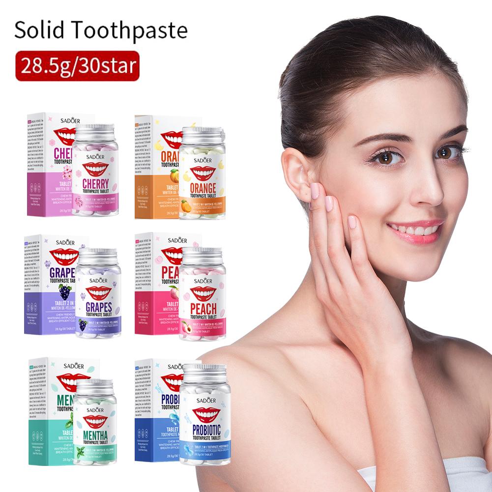 Comprimés de dentifrice solide - Teeth Whitening Powder avis et prix